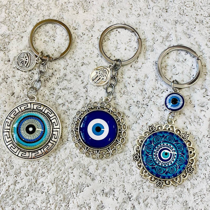 Evil Eye Keyrings