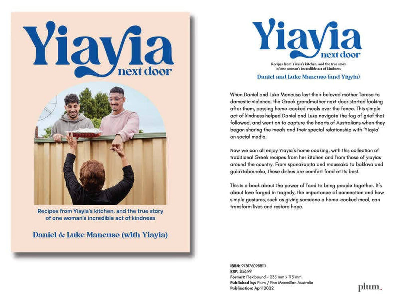 YIAYIA Next Door by Daniel & Luke Mancuso