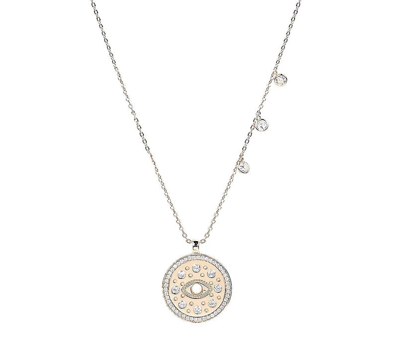 Boho Evil Eye Necklace - Gold