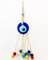 Small Glass Evil Eye Decor