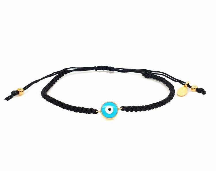 Turquoise Mati Cord Bracelet