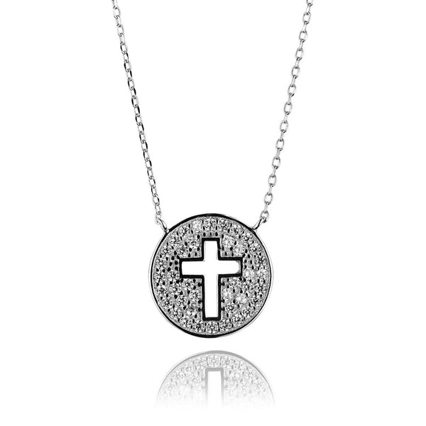 Faith Silver Necklace