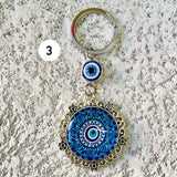 Evil Eye Keyrings