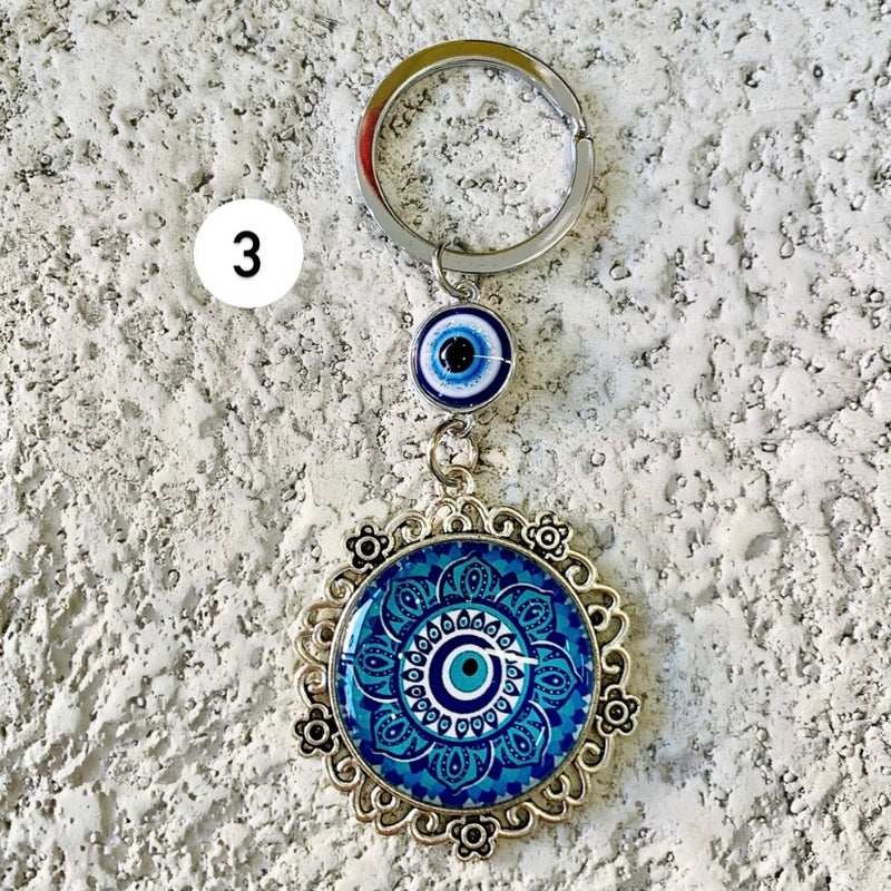 Evil Eye Keyrings